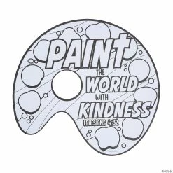 Cheap 🌟 Color Your Own Studio VBS Palettes with Message - 30 Pc. 🥰