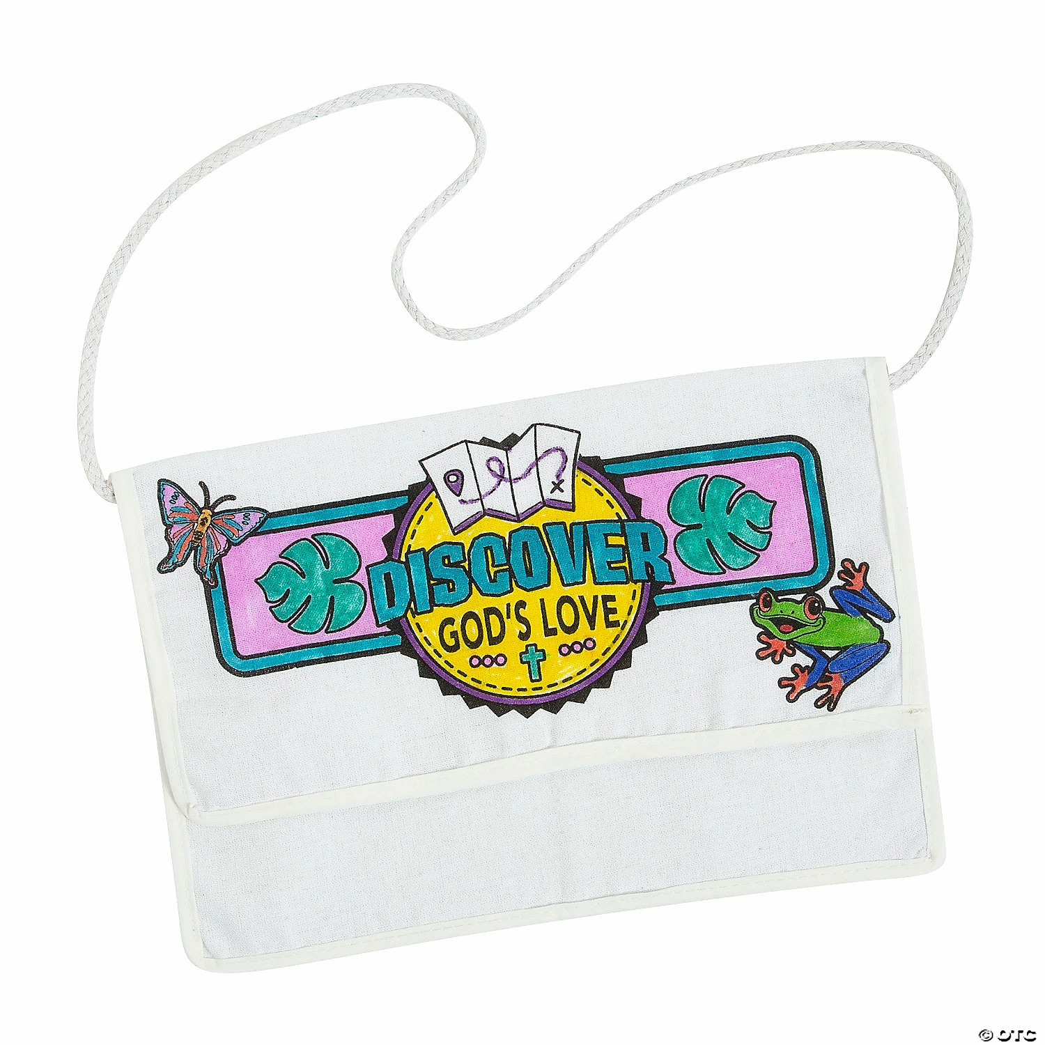Flash Sale β€οΈ Color Your Own Treasure Hunt VBS Satchels - 12 Pc. π - Image 2