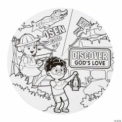 Outlet π Color Your Own Treasure Hunt VBS Wheels - 12 Pc. π§¨