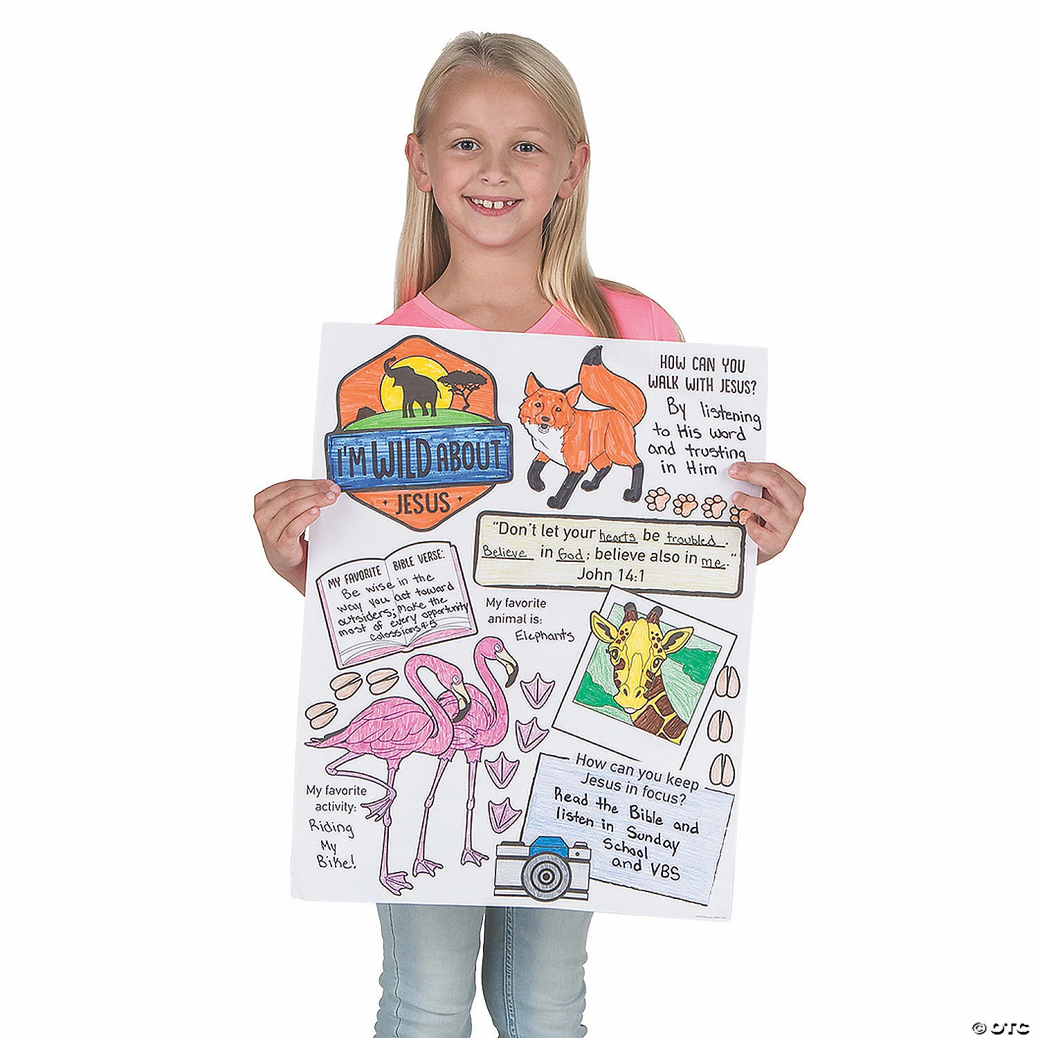 Brand new π₯ Color Your Own Wild Encounters VBS Posters - 30 Pc. π - Image 2