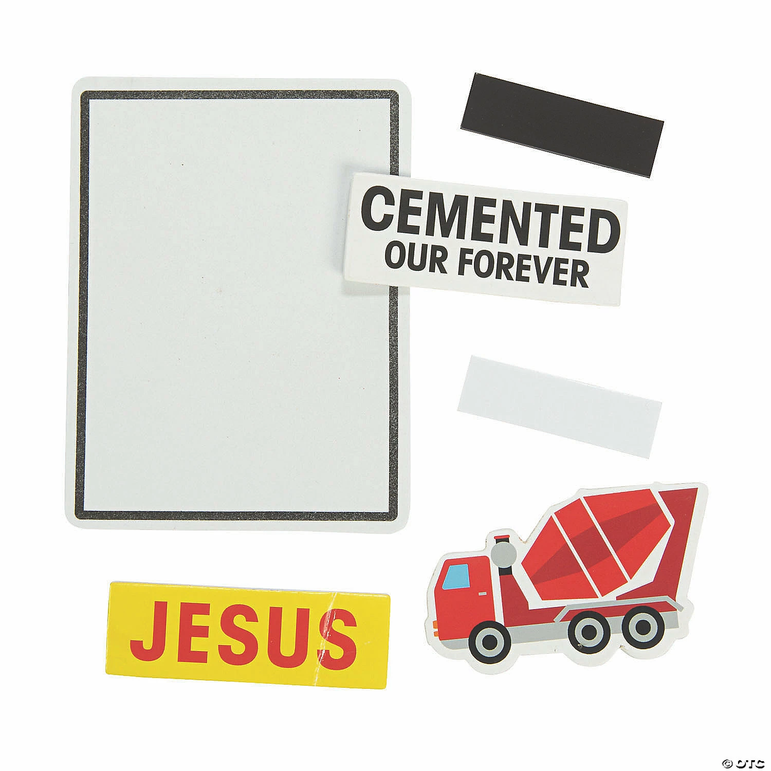 Brand new β€οΈ Construction VBS Jesus Cemented Our Forever Magnet Craft Kit - Makes 12 π₯ - Image 2