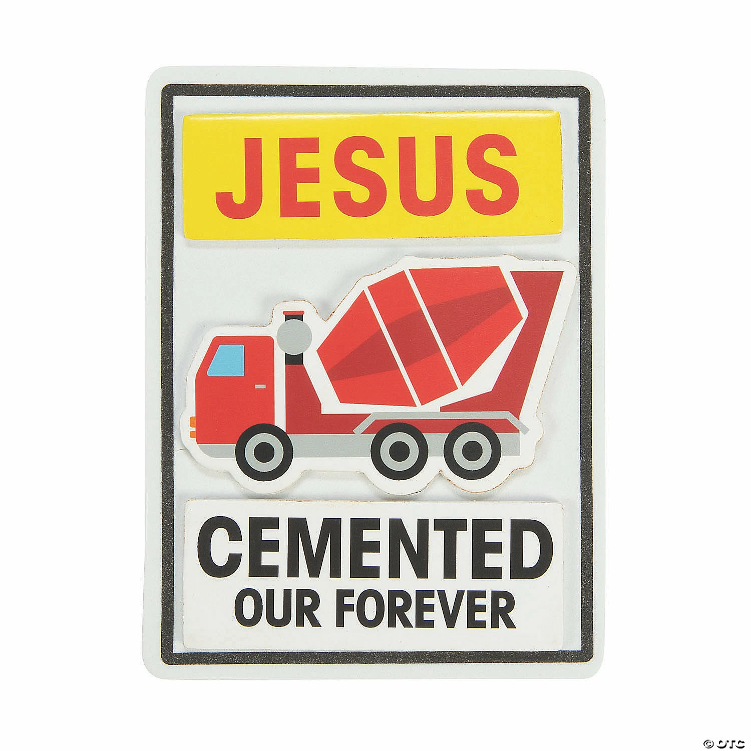 Brand new β€οΈ Construction VBS Jesus Cemented Our Forever Magnet Craft Kit - Makes 12 π₯