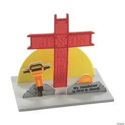 Coupon ✔️ Construction VBS Stand-Up Cross Craft Kit - Makes 12 🌟