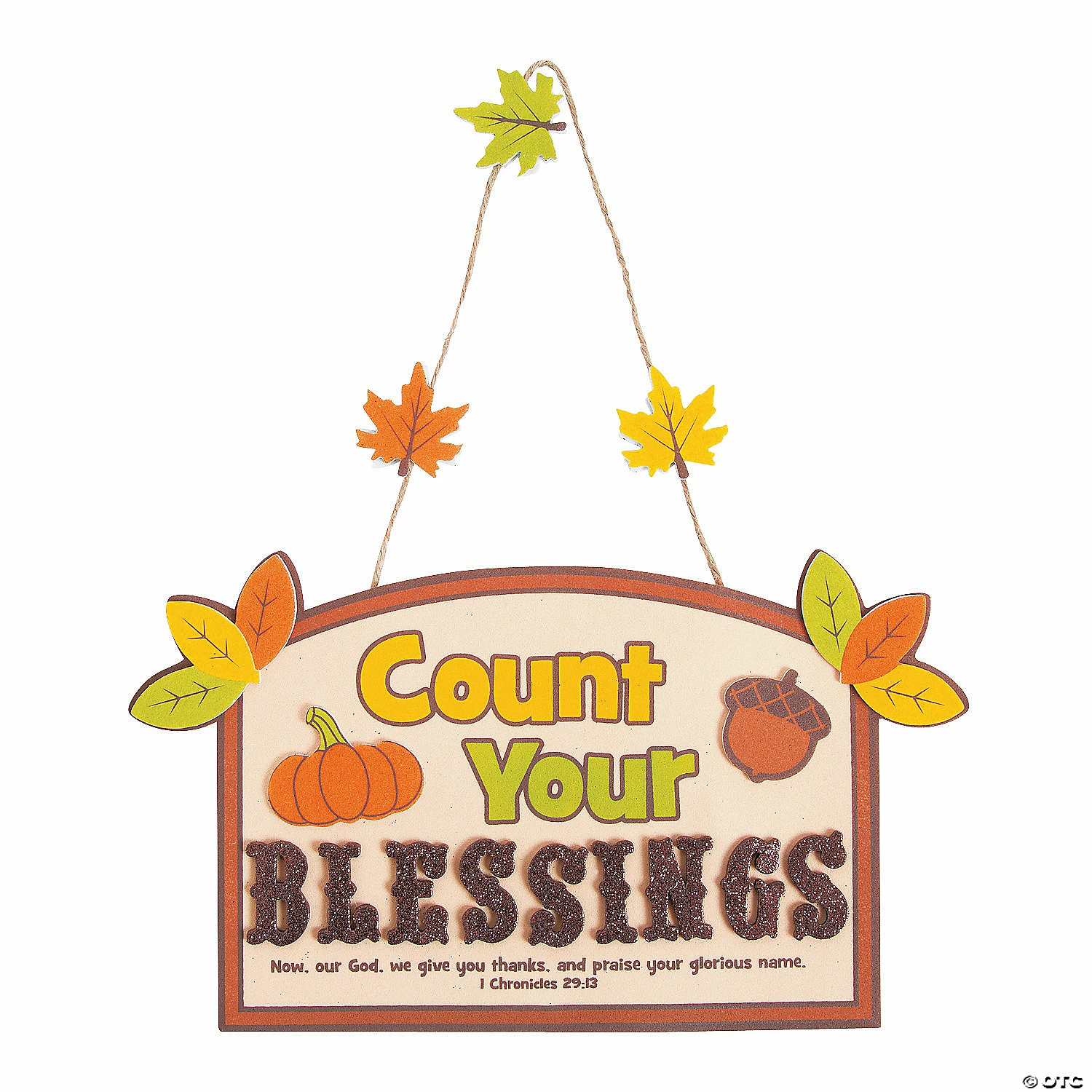 Flash Sale βοΈ Count Your Blessings Sign Craft Kit- Makes 12 π§¨