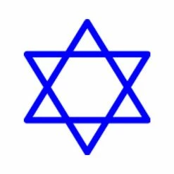 Outlet 👏 Creative Shapes Etc. - Incentive Stamp - Star Of David 😀