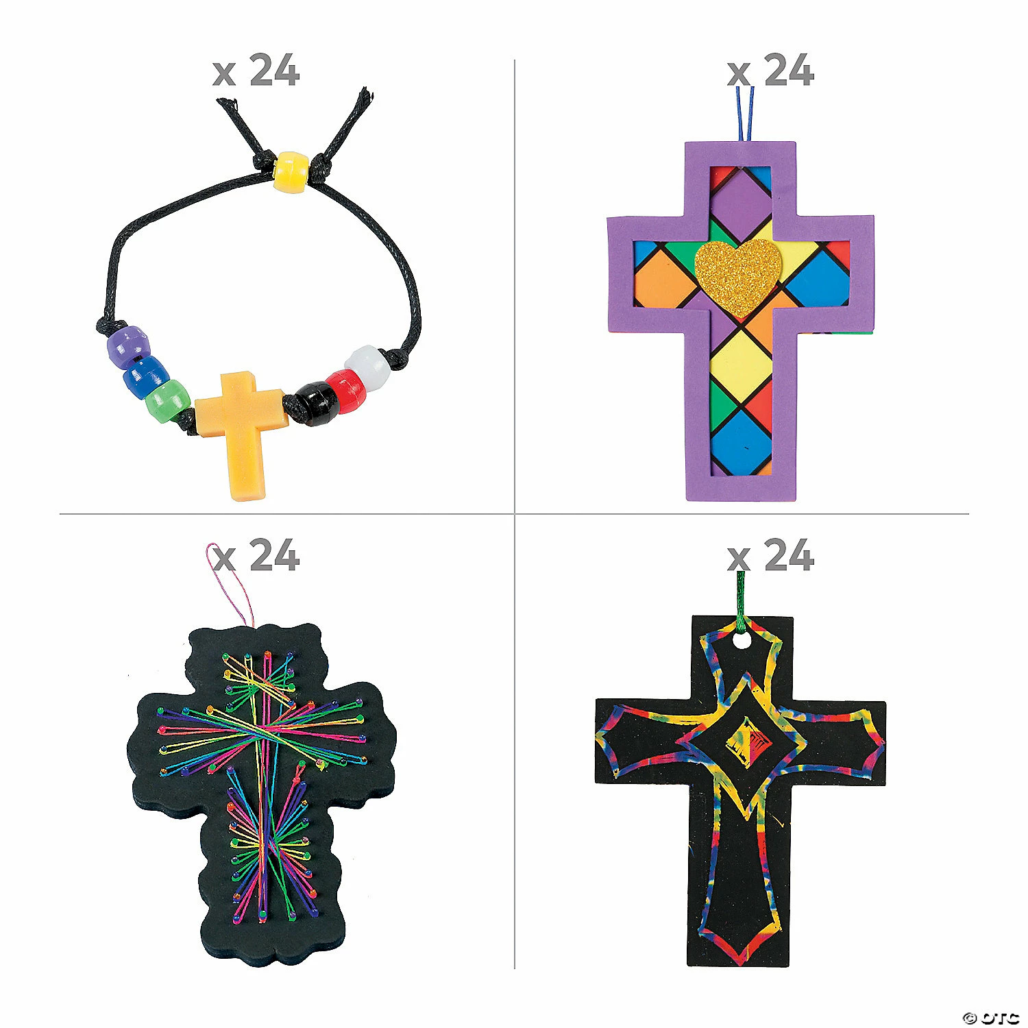 Wholesale βοΈ Cross Craft Assortment Kit for 24 β - Image 2