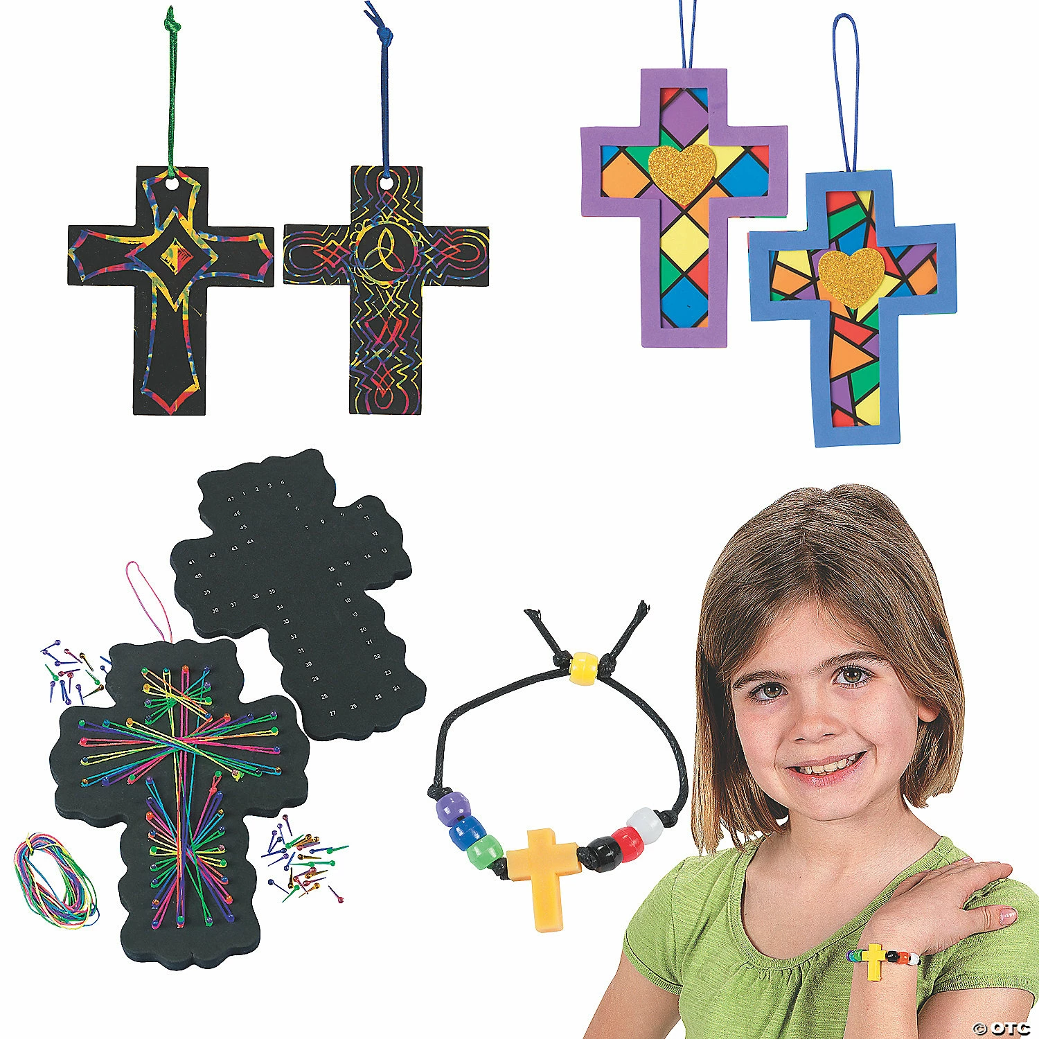 Wholesale βοΈ Cross Craft Assortment Kit for 24 β