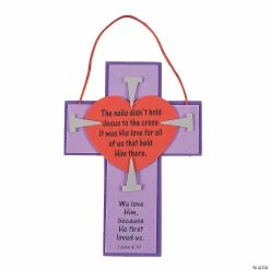 Discount 😉 Cross with Nails Craft Kit- Makes 12 ✨