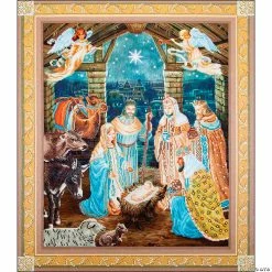 Best reviews of 👏 Diamond Dotz Diamond Embroidery Facet Art Kit 37.25"X43.25"-Nativity Scene 😉