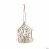 Budget ⌛ DIY 3D Nativity Unfinished Wooden 🎁 Christmas Ornaments - 12 Pc. 👏