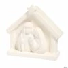 Promo 🧨 DIY Ceramic Nativity Stables - 12 Pc. ✔️