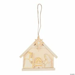 Outlet 🎁 DIY Nativity 🎄 Christmas Ornaments - Makes 12 💯