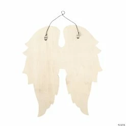 Discount ⌛ DIY Unfinished Wood Angel Wings Door Sign 💯