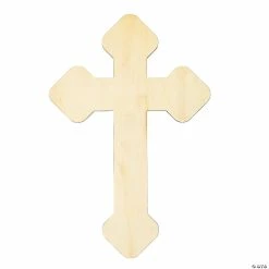 Wholesale 💯 DIY Unfinished Wood Decorative Wood Wall Cross 🥰