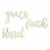 Buy 😍 DIY Unfinished Wood Faith Words - 3 Pc. 😍
