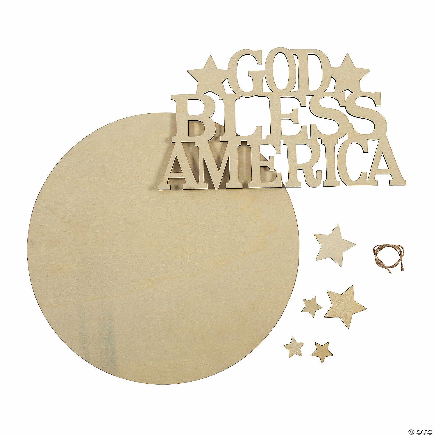 Cheapest π DIY Unfinished Wood God Bless America Sign π―