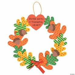 Promo π Enter with a Thankful Heart Wreath Craft Kit- Makes 12 β