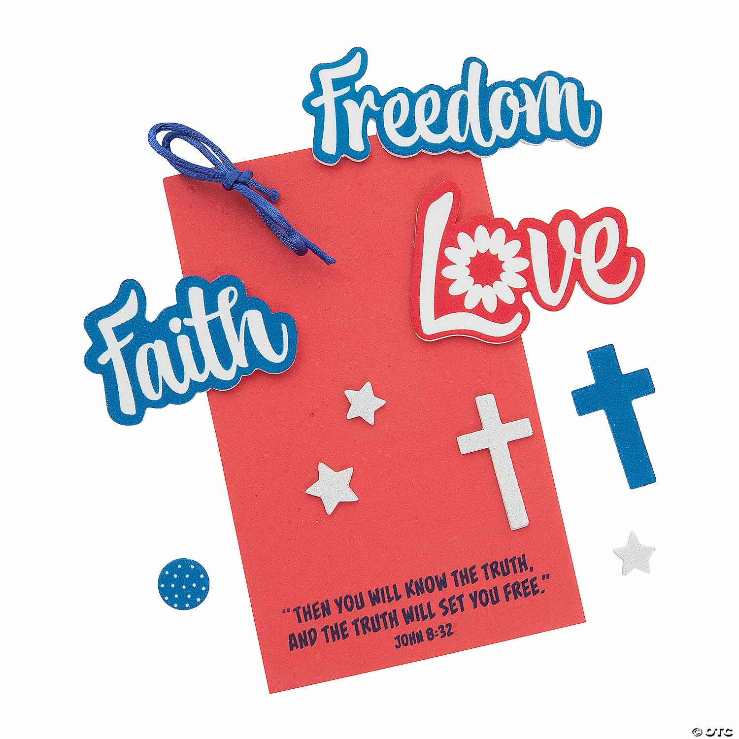 Best Pirce π Faith Love Freedom Sign Craft Kit - Makes 12 π - Image 2