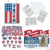 Outlet 🎁 Faith Veterans Day Craft Kit Assortment - Makes 36 🧨