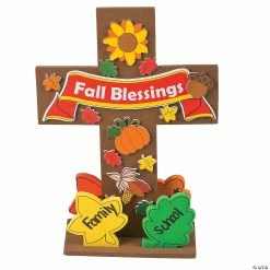 Best deal π Fall Blessing Stand-Up Cross Craft Kit - Makes 12 π―