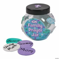 Budget ⭐ Family Prayer Jar Craft Kit - Makes 12 🔔