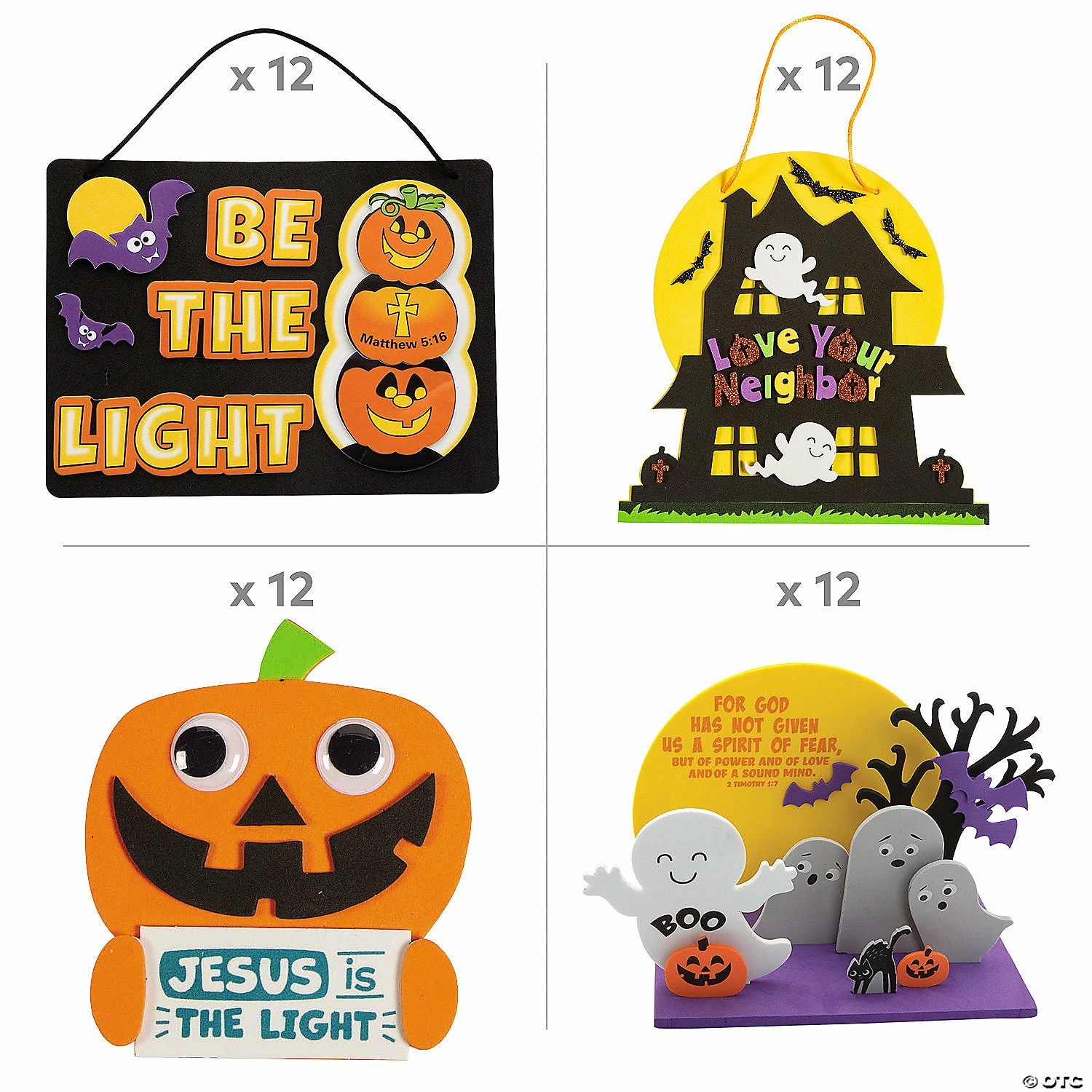 Coupon π₯° Fear Not with God π Halloween Craft Assortment - Makes 48 β¨ - Image 2