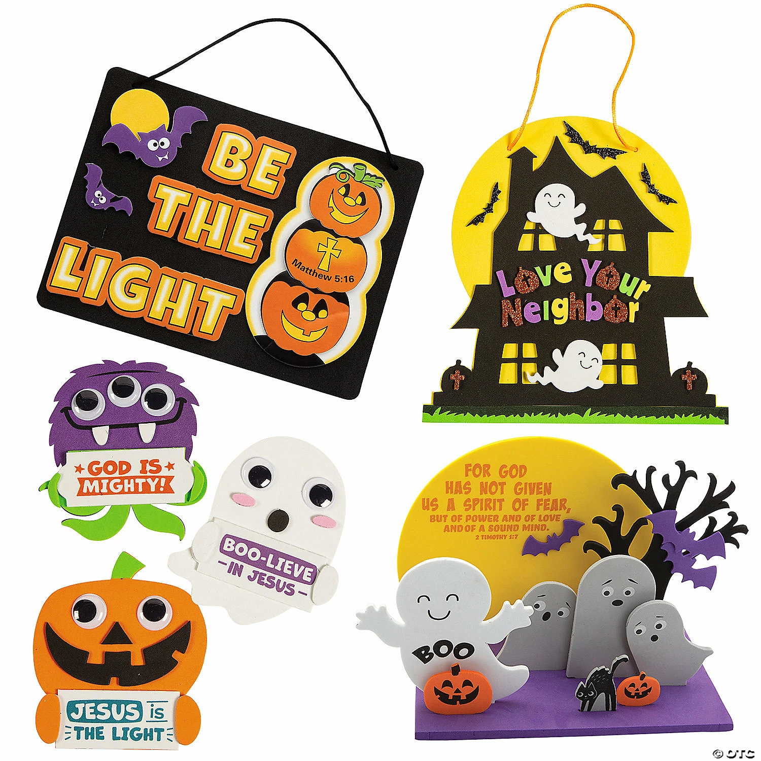 Coupon π₯° Fear Not with God π Halloween Craft Assortment - Makes 48 β¨