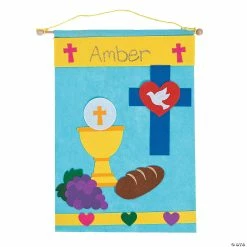 New 👍 First Communion Banner Craft Kit- Makes 12 🎉