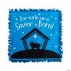 New ✔️ Fleece Nativity Tied Throw Craft Kit - Makes 1 ✨