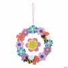 Deals 🛒 Flower Wreath For Mom Craft Kit- Makes 12 👏