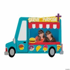 Wholesale π€© Food Truck VBS Picture Frame Magnet Craft Kit - Makes 12 π