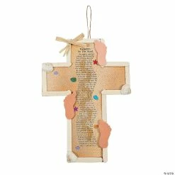 Budget ✨ Footprints in the Sand Cross Craft Kit- Makes 12 🎉