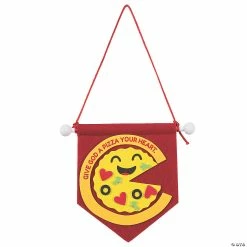 Best reviews of π― Give God a Pizza Your Heart Banner Craft Kit - Makes 12 π
