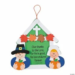 Cheap 👍 “Give Thanks” Sign Craft Kit- Makes 12 😍