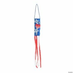 Outlet ❤️ God Bless America Patriotic Windsock Craft Kit – Makes 12 ✨