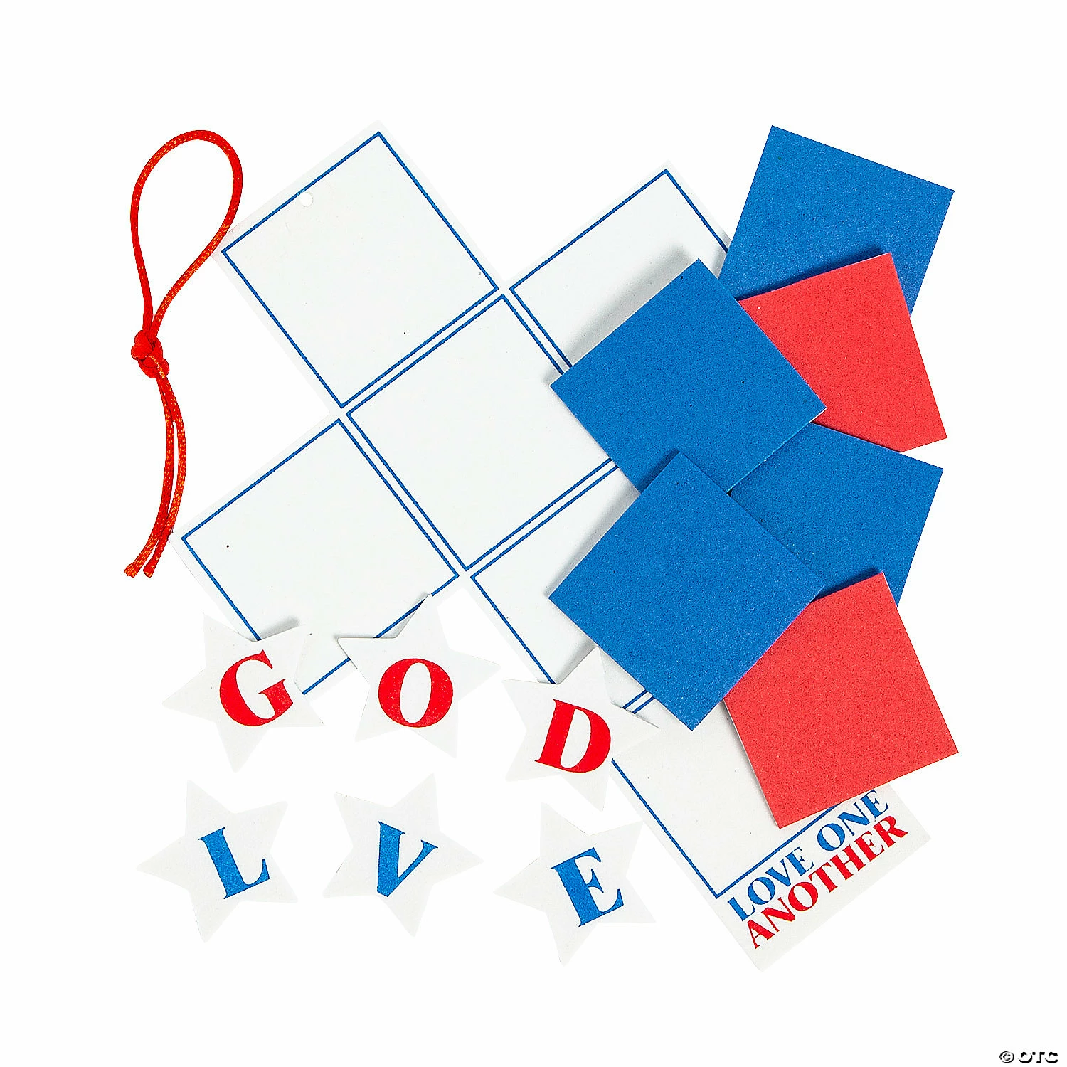 Cheapest π₯° God Is Love Patriotic Cross Craft Kit - Makes 12 π - Image 2