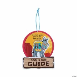 Discount ✔️ God Is Our Guide Ornament Craft Kit - Makes 12 🎉