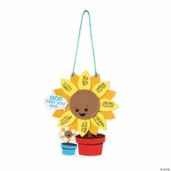 Hot Sale ❤️ God Says You Are Sunflower Craft Kit – Makes 12 ⌛