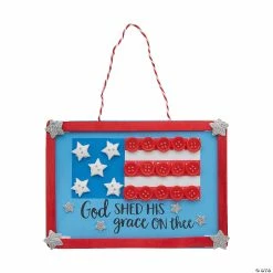 Best Sale βοΈ God Shed His Grace on Thee Button Sign Craft Kit - Makes 12 π