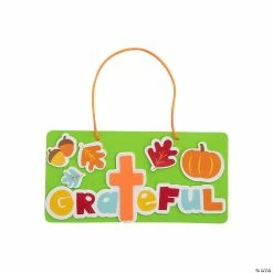 New ⭐ Grateful Sign Craft Kit - Makes 12 😀
