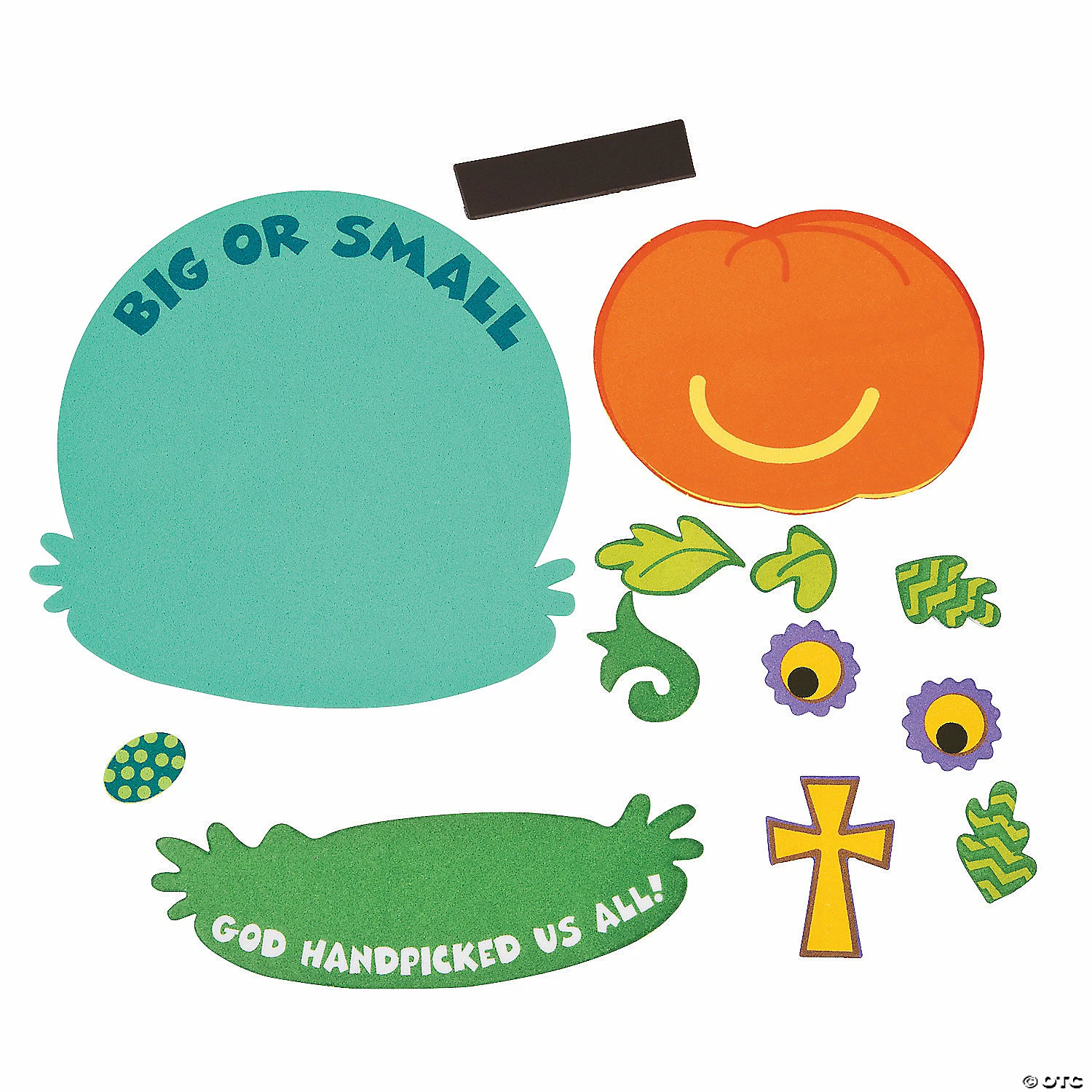 Best reviews of β Handpicked By God Pumpkin Magnet Craft Kit - Makes 12 β - Image 2