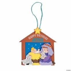 Best deal π Happy π Birthday Jesus π
Christmas Ornament Craft Kit - Makes 12 βοΈ