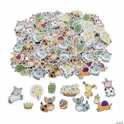 Buy 👍 Happy 🎂 Birthday Jesus ❄ Christmas Self-Adhesive Shapes - 300 Pc. 💯