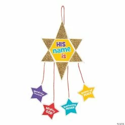 Discount ❤️ His Name Shall Be Sign Craft Kit- Makes 12 🔔