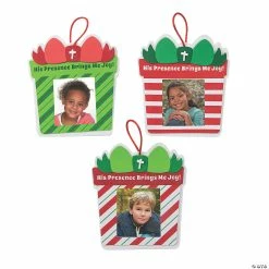 Cheap 🧨 His Presence Brings Joy Picture Frame 🎁 Christmas Ornament Craft Kit - Makes 48 ⭐