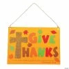 Budget 🔥 Inspirational Give Thanks Sign Craft Kit- Makes 12 😉