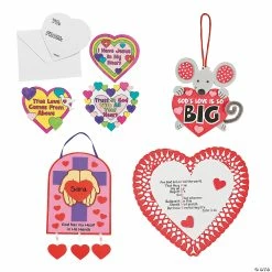 Brand new 😉 Inspirational Valentine Craft Kit Assortment - Makes 60 ⭐
