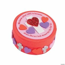 Brand new 💯 Inspirational Valentine Prayer Box Craft Kit - Makes 12 😍