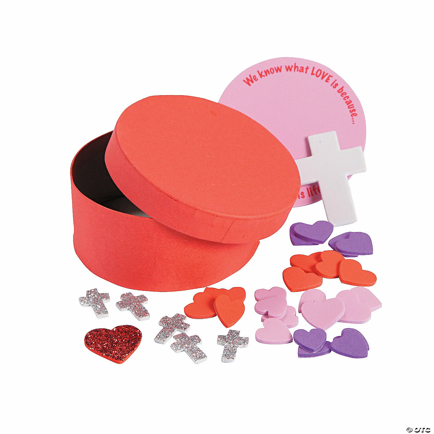 Brand new π― Inspirational Valentine Prayer Box Craft Kit - Makes 12 π - Image 2