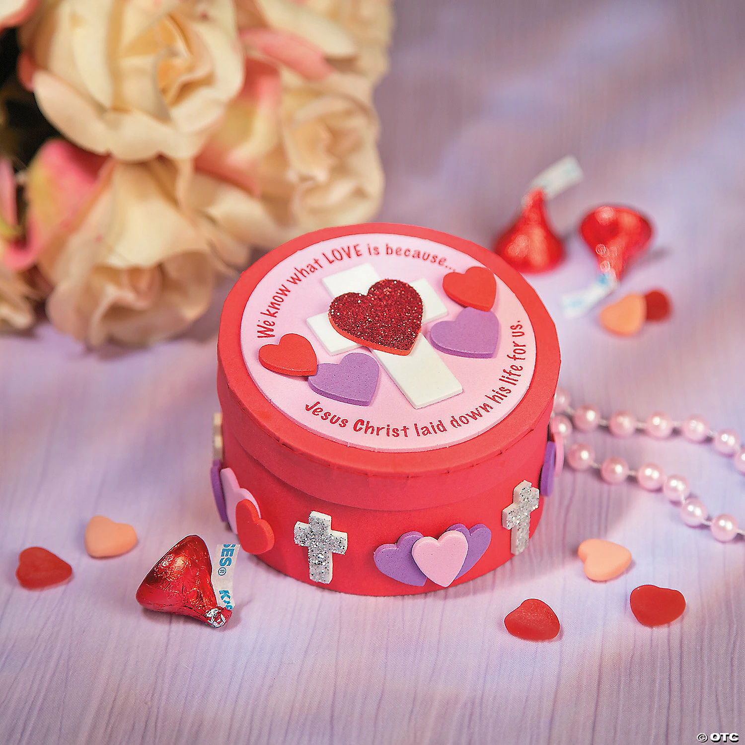 Brand new π― Inspirational Valentine Prayer Box Craft Kit - Makes 12 π - Image 4